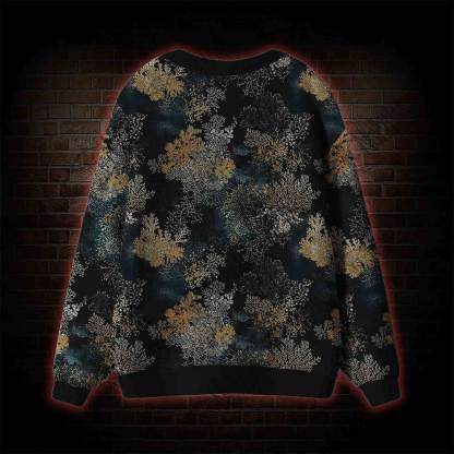 Overlooking the Dark Forest Cardigan Sweater