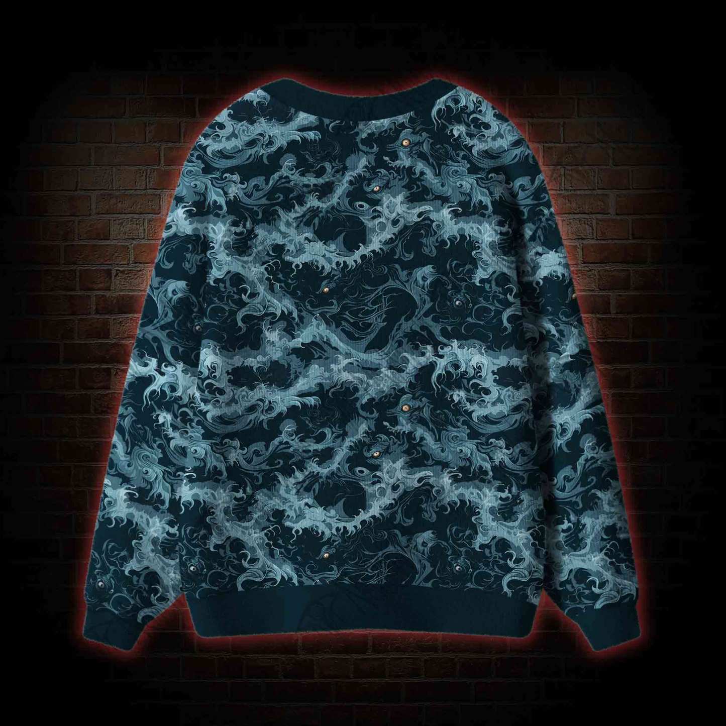 Wave Cardigan Sweater