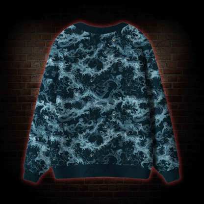 Wave Cardigan Sweater