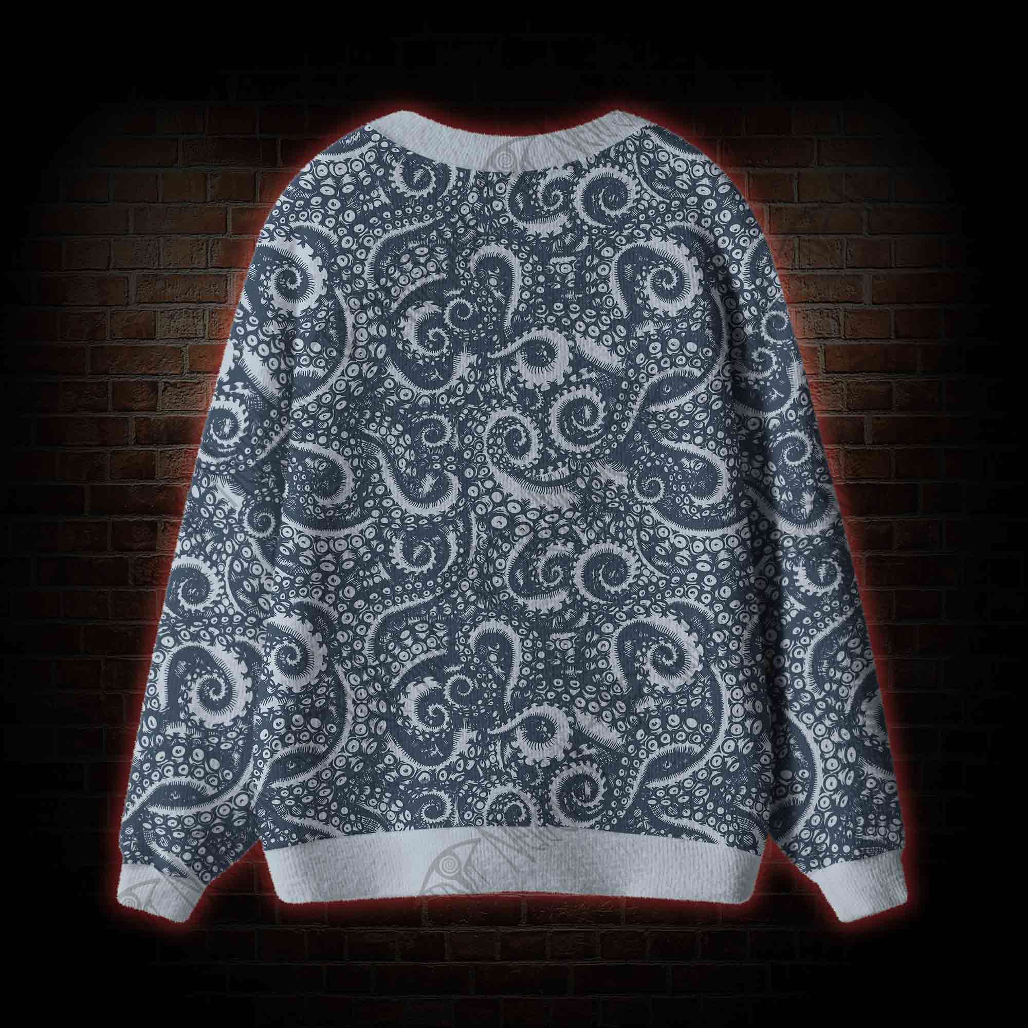 Octopus Tentacles Cardigan Sweater