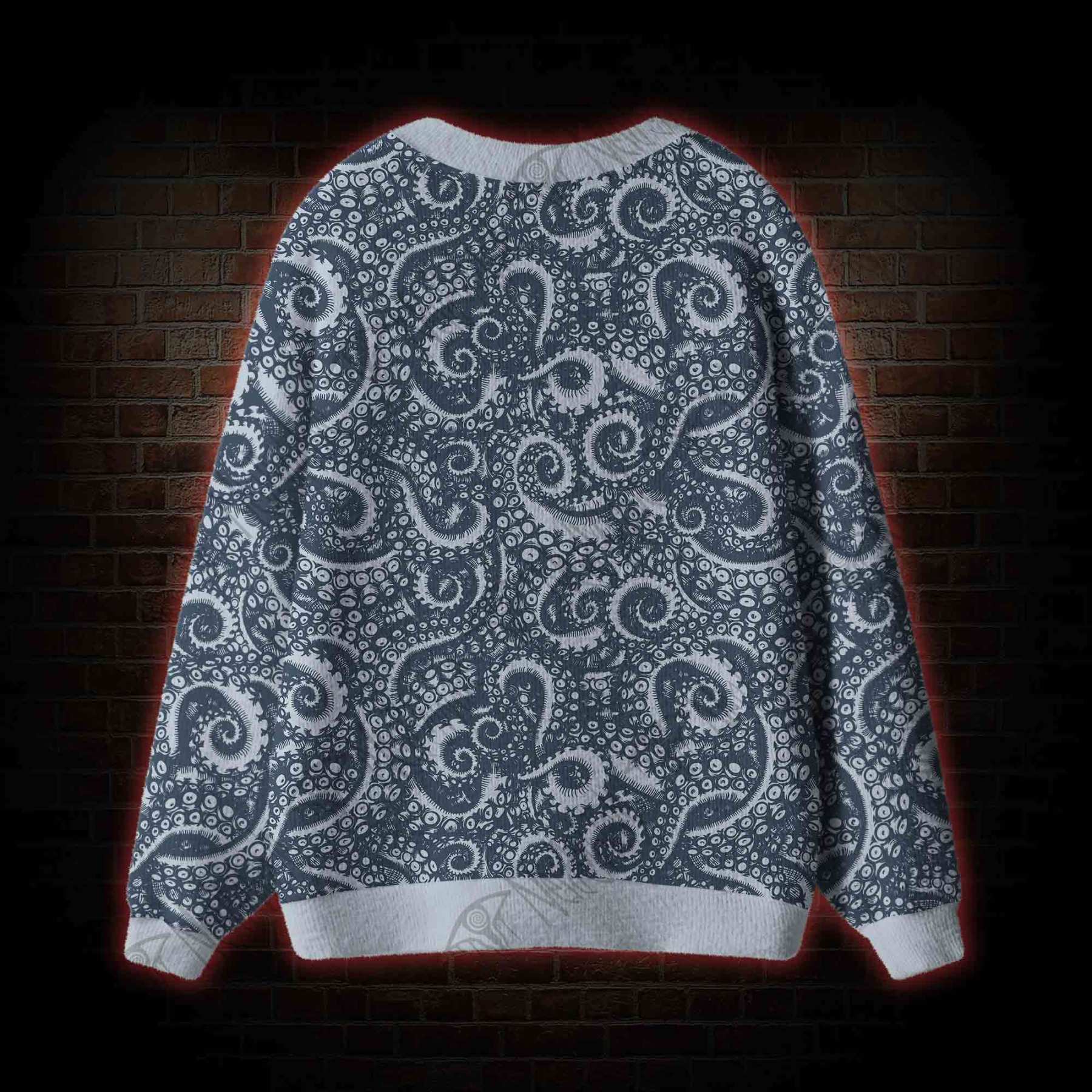 Octopus Tentacles Cardigan Sweater