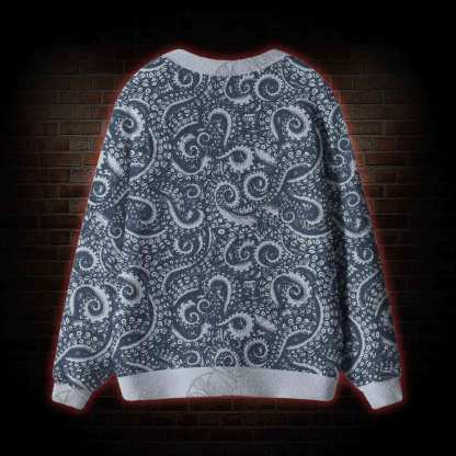 Octopus Tentacles Cardigan Sweater