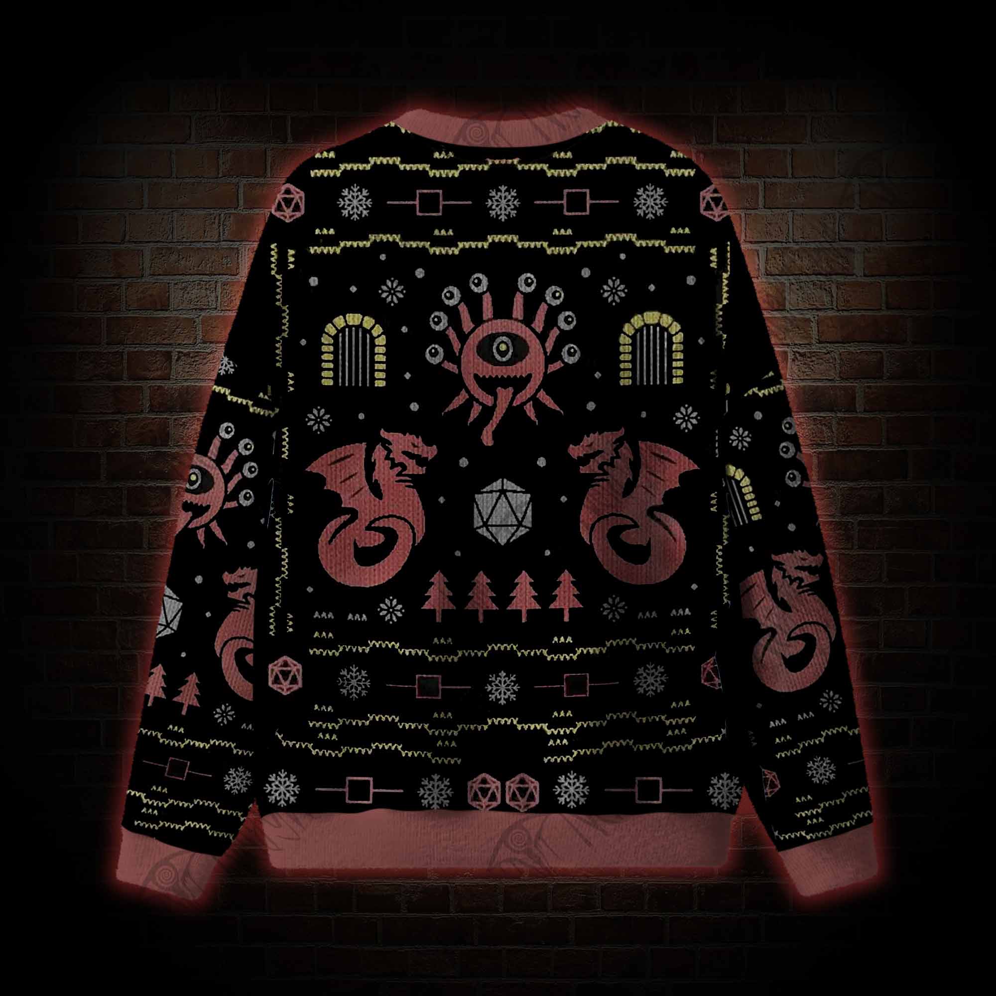 Dragon Christmas Ugly Sweatshirts