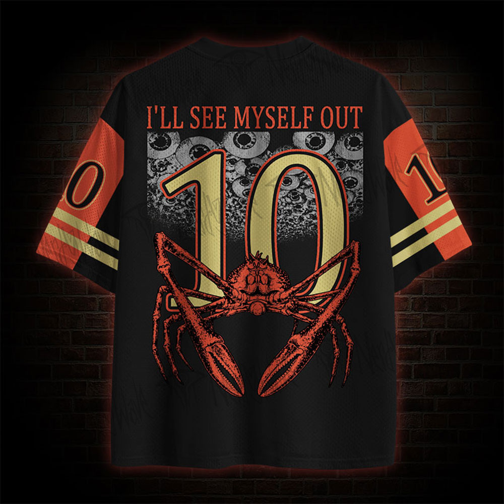 I Will Be Taking My Leave Mesh Jersey