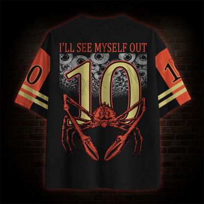 I Will Be Taking My Leave Mesh Jersey
