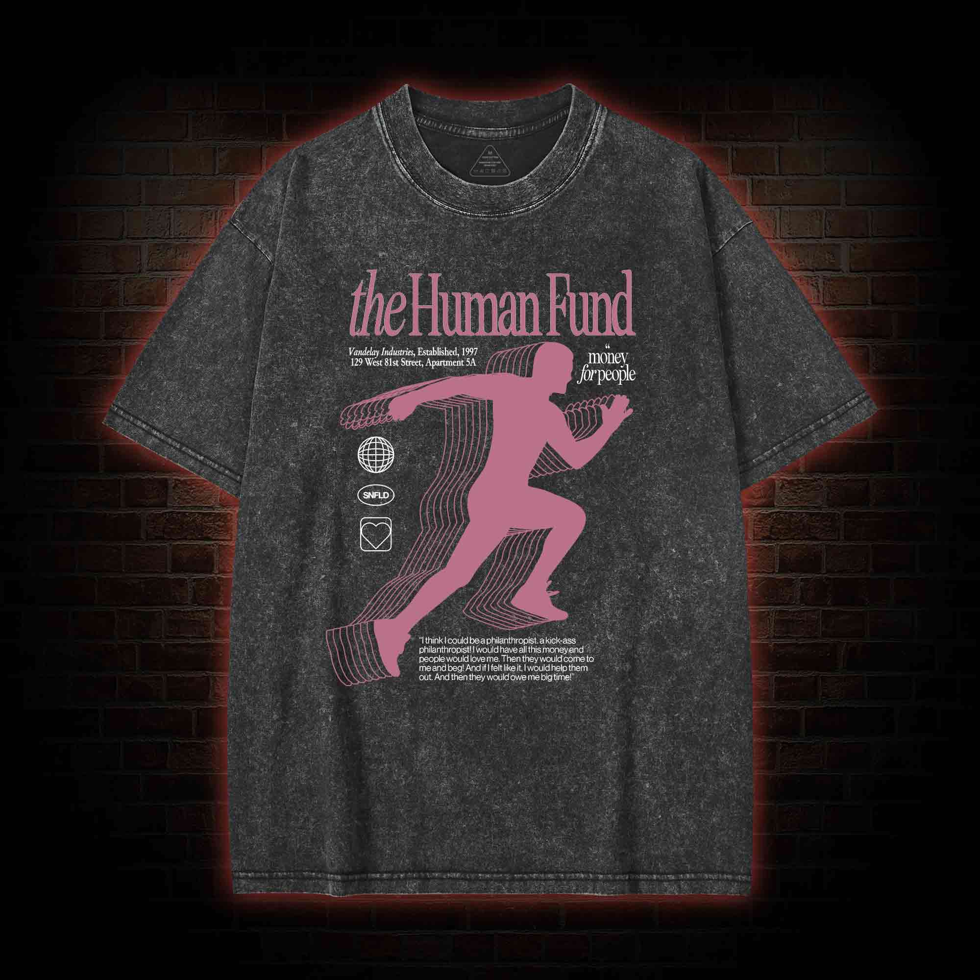The Human Fund Seinfeld Washed T-shirt