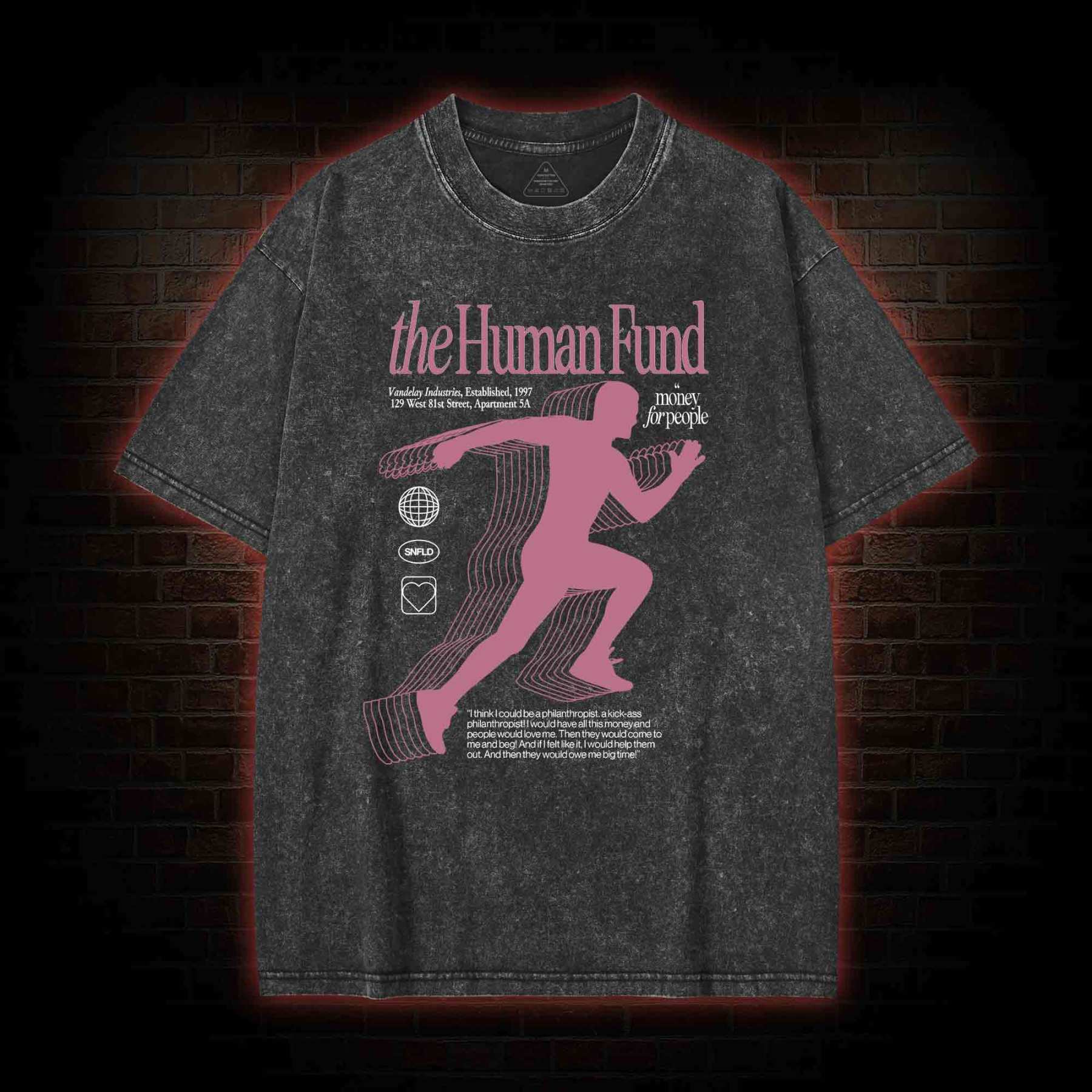 The Human Fund Seinfeld Washed T-shirt