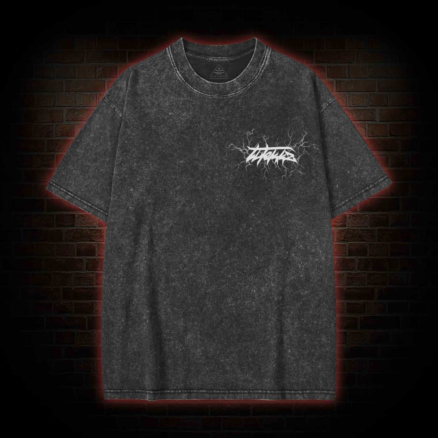 [Copy] Back Print Washed T-shirt