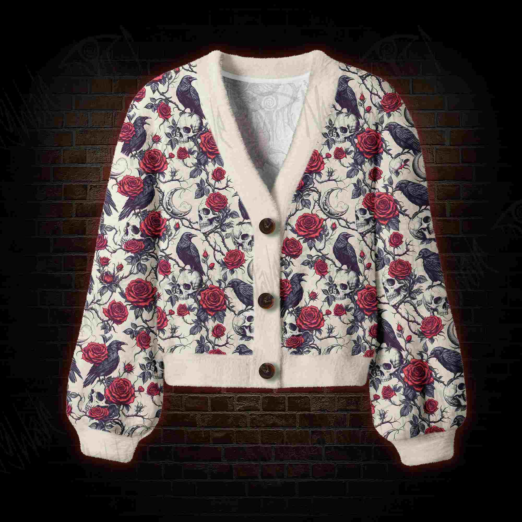 Raven Rose Reverie Women's Cardigan Sweater