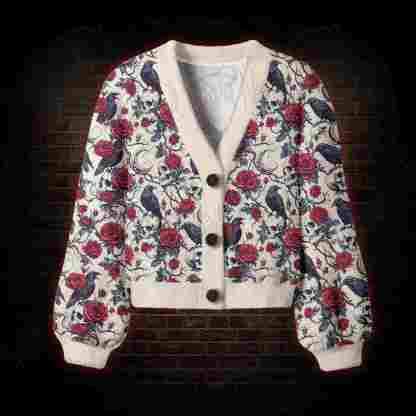 Raven Rose Reverie Women's Cardigan Sweater
