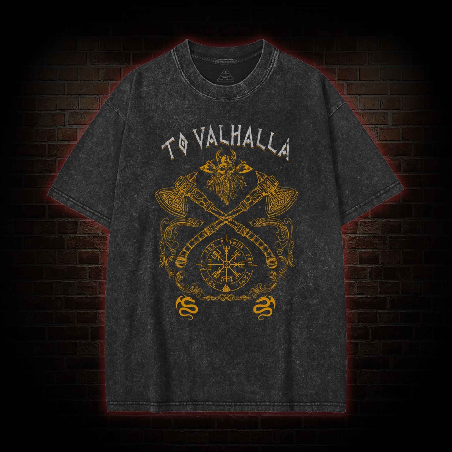 To Valhalla Washed T-shirt