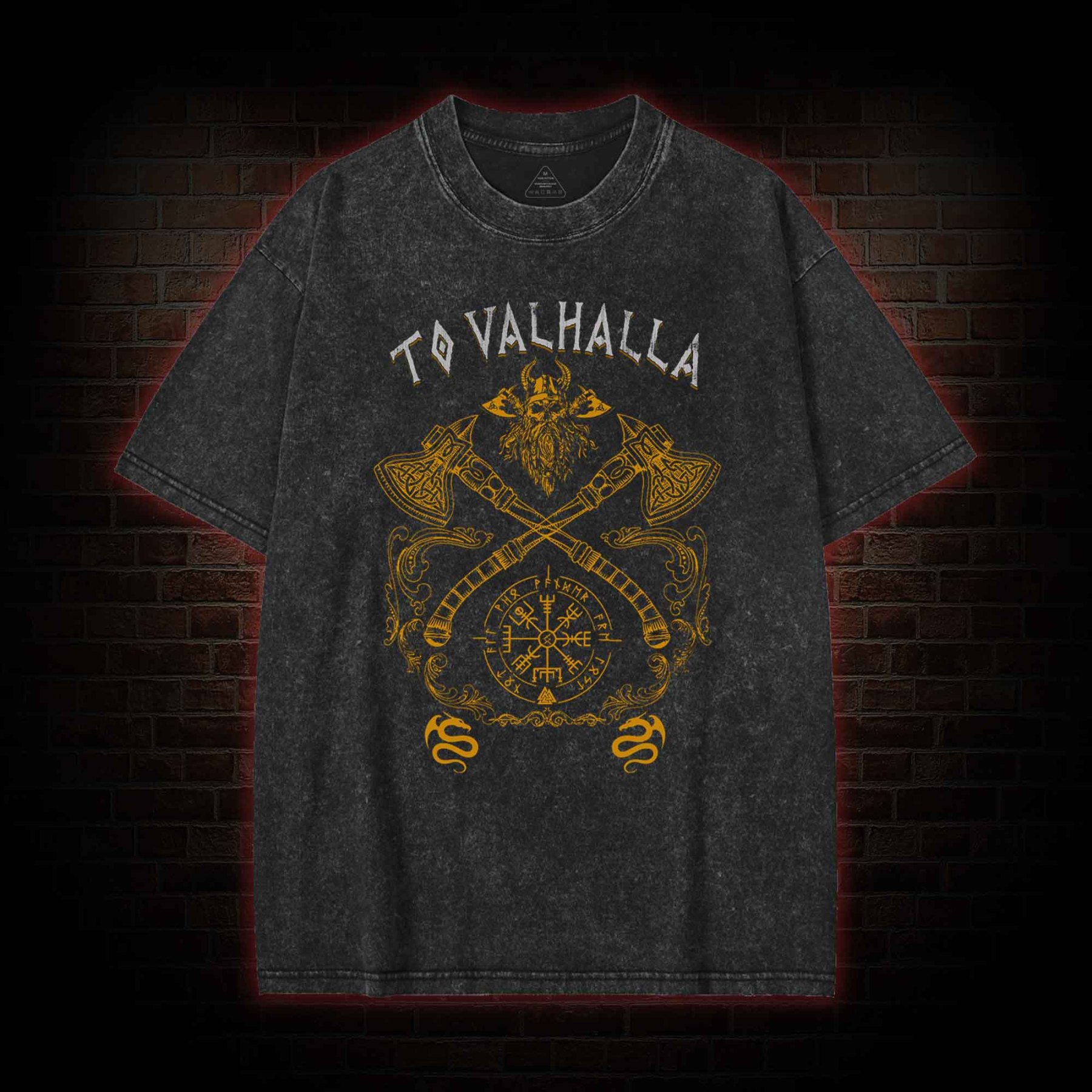 To Valhalla Washed T-shirt