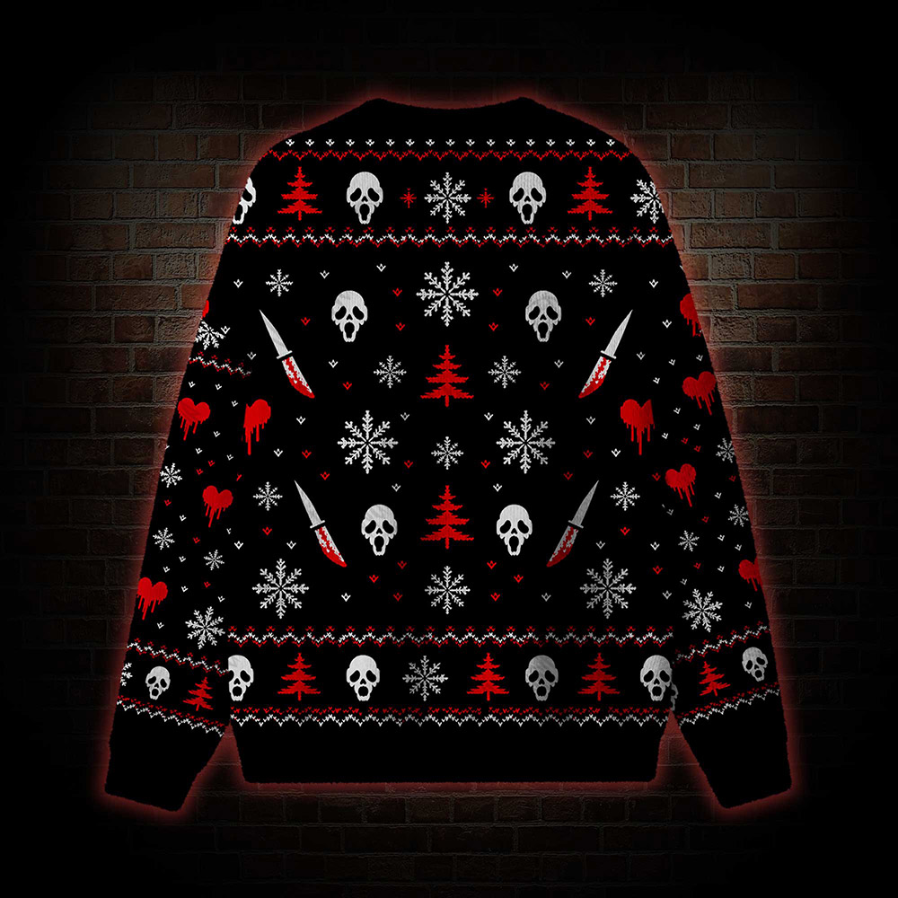 Merry Scream‑mas Ugly Sweatshirts