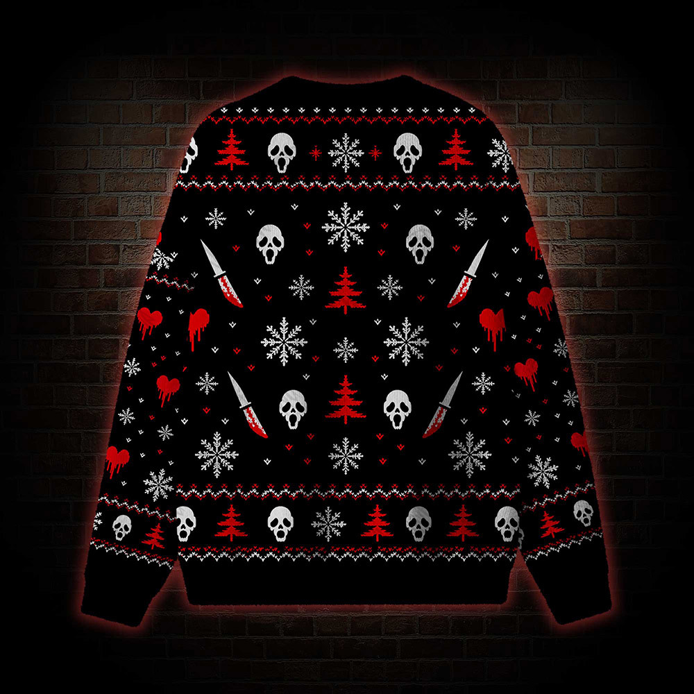 Merry Scream‑mas Ugly Sweatshirts