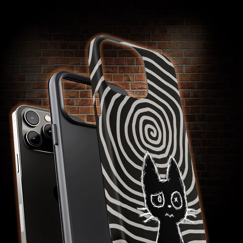Doodle Cat Phone Case