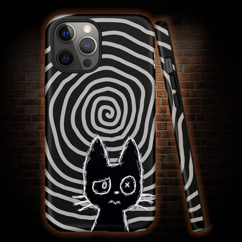 Doodle Cat Phone Case