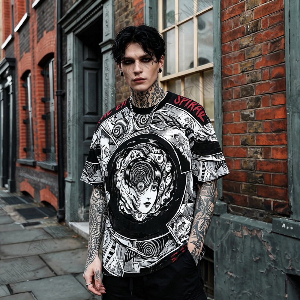 The End is Spiral Graphic T-shirt