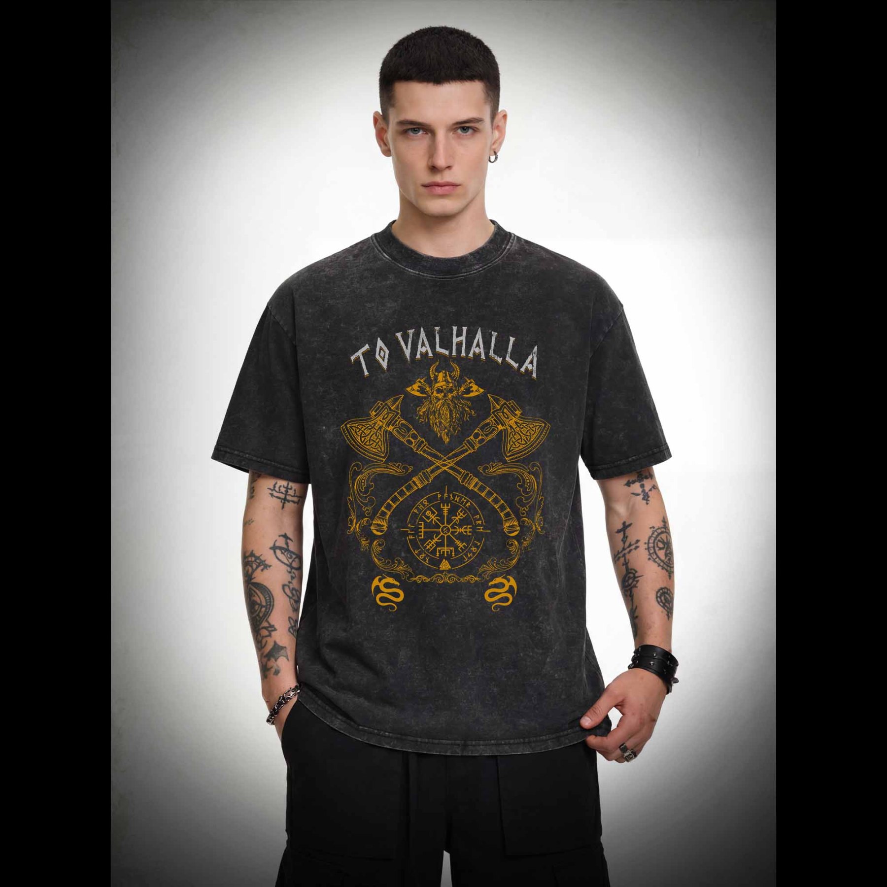 To Valhalla Washed T-shirt