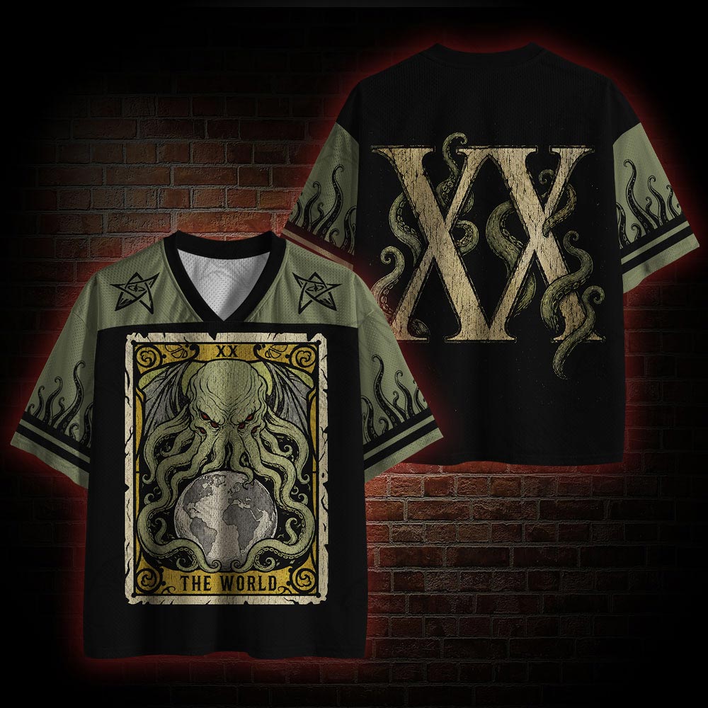 Cthulhu The World Mesh Jersey
