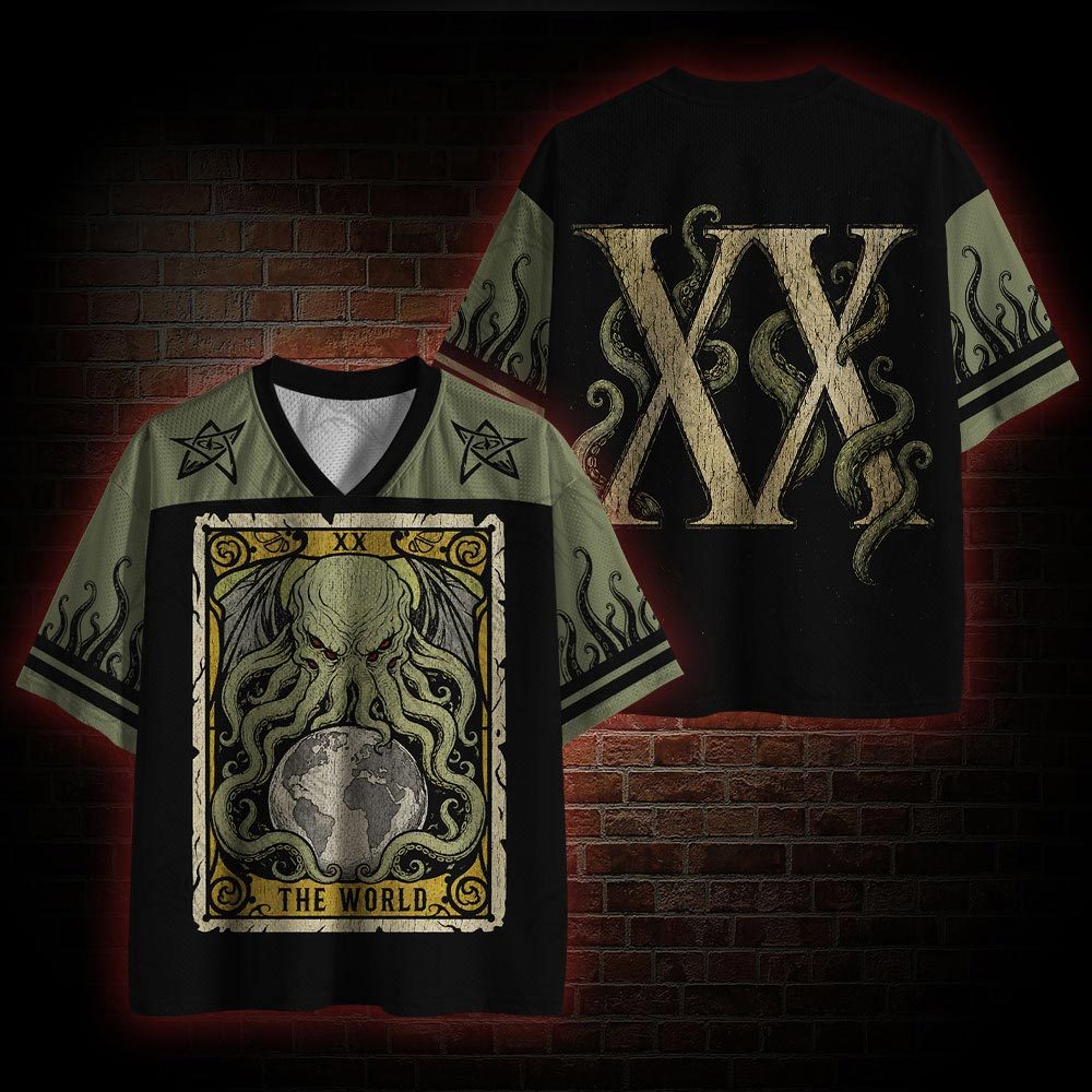 Cthulhu The World Mesh Jersey