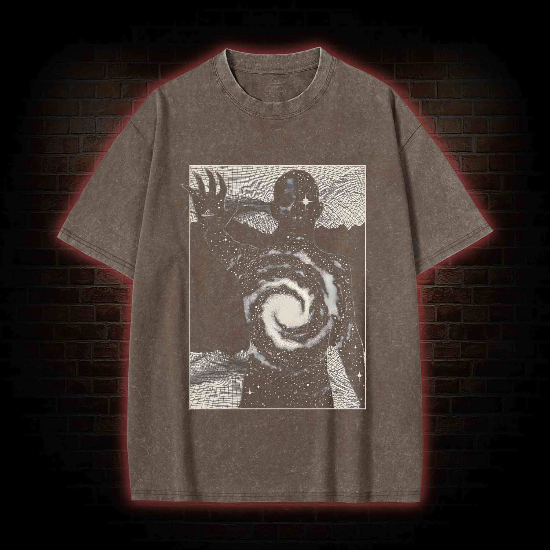 Cosmic Skeleton Washed T-shirt