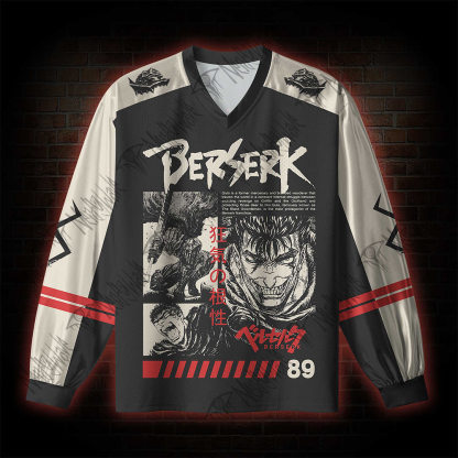 Struggle Contend Wriggle V-Neck Long Sleeve Jersey