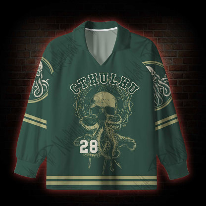Cthulhu Vintage Long Sleeve Jersey