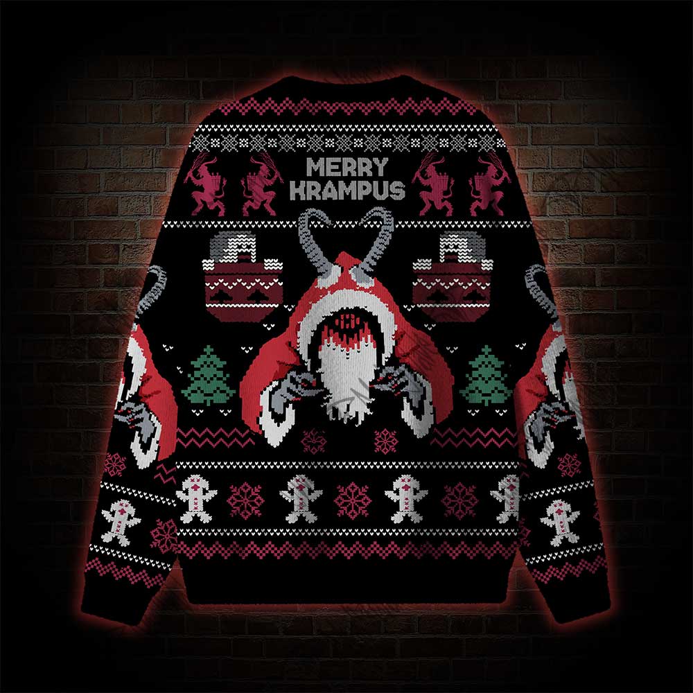 Merry Hrampus Ugly Sweatshirts