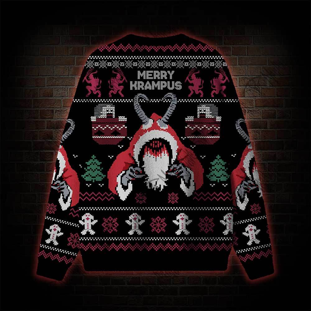 Merry Hrampus Ugly Sweatshirts