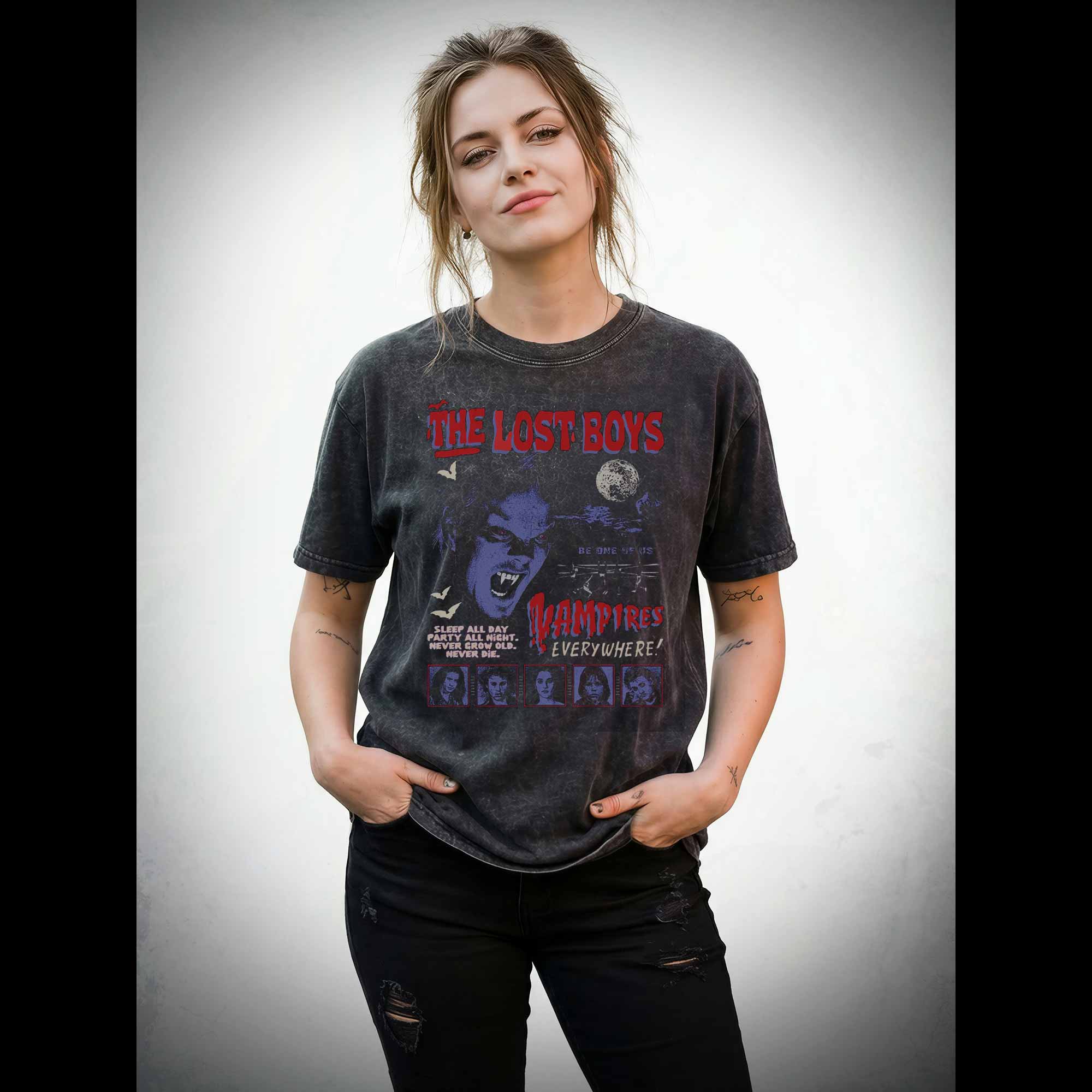 Sleep all Day Washed T-shirt