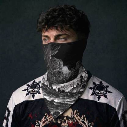 Graveyard Symphony Mesh Neck Gaiter