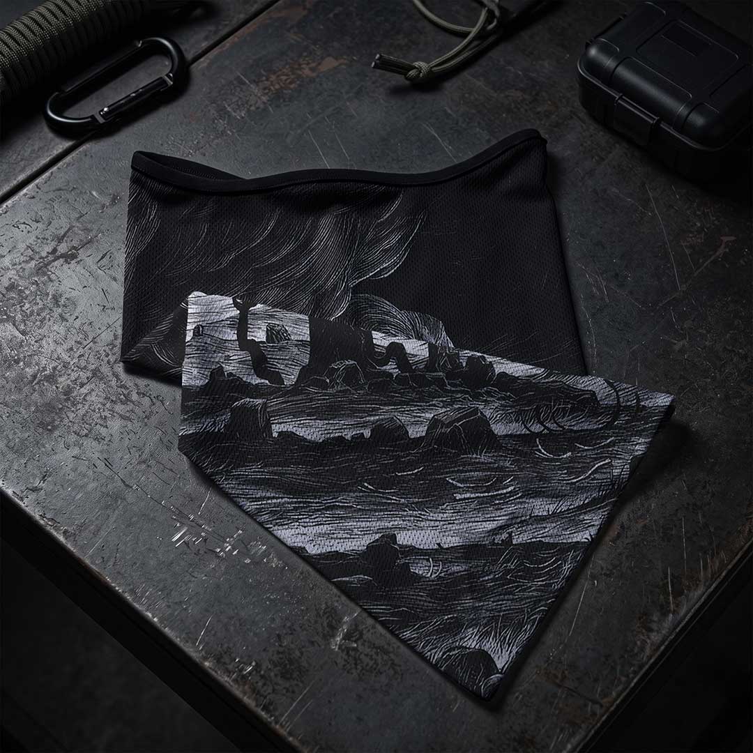 Graveyard Symphony Mesh Neck Gaiter