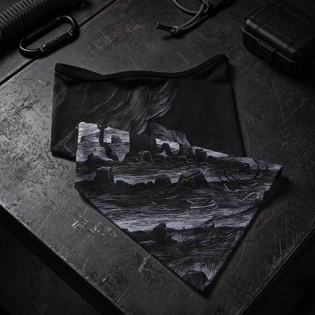 Graveyard Symphony Mesh Neck Gaiter