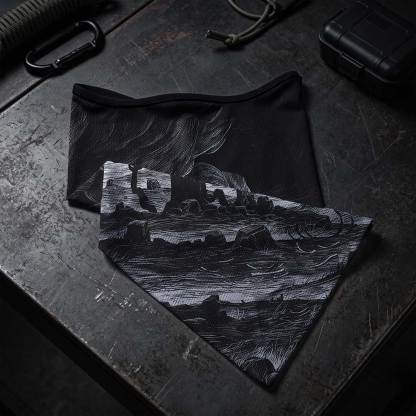 Graveyard Symphony Mesh Neck Gaiter
