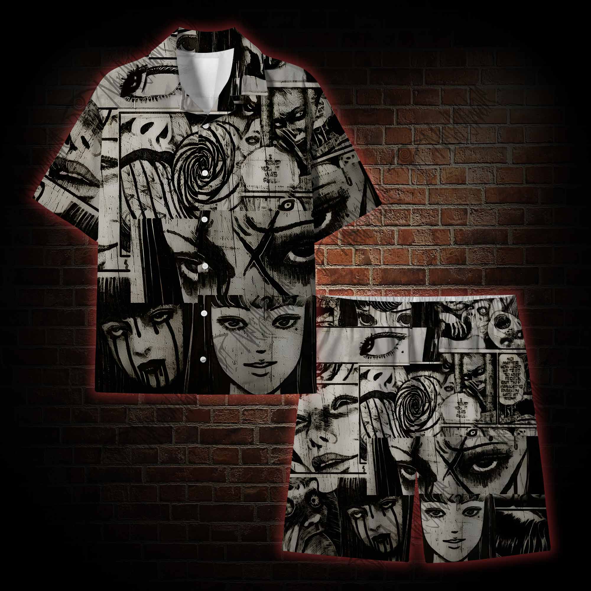 Eyes of Horrors Graphic Resort Set