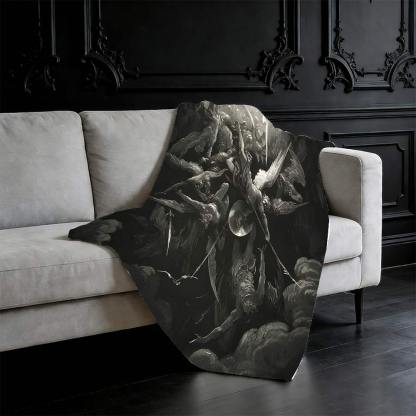 The Mouth of Hell Flannel Blanket