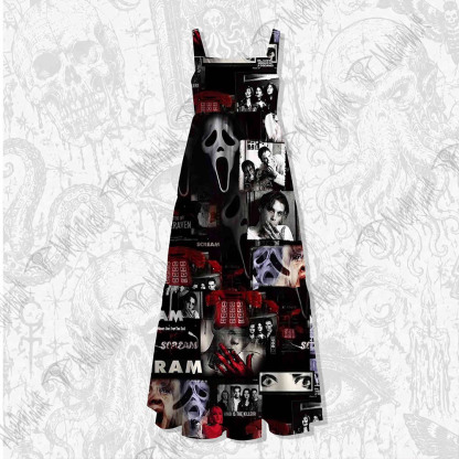 Never Answer the Phone  Wide Straps Maxi Dress
