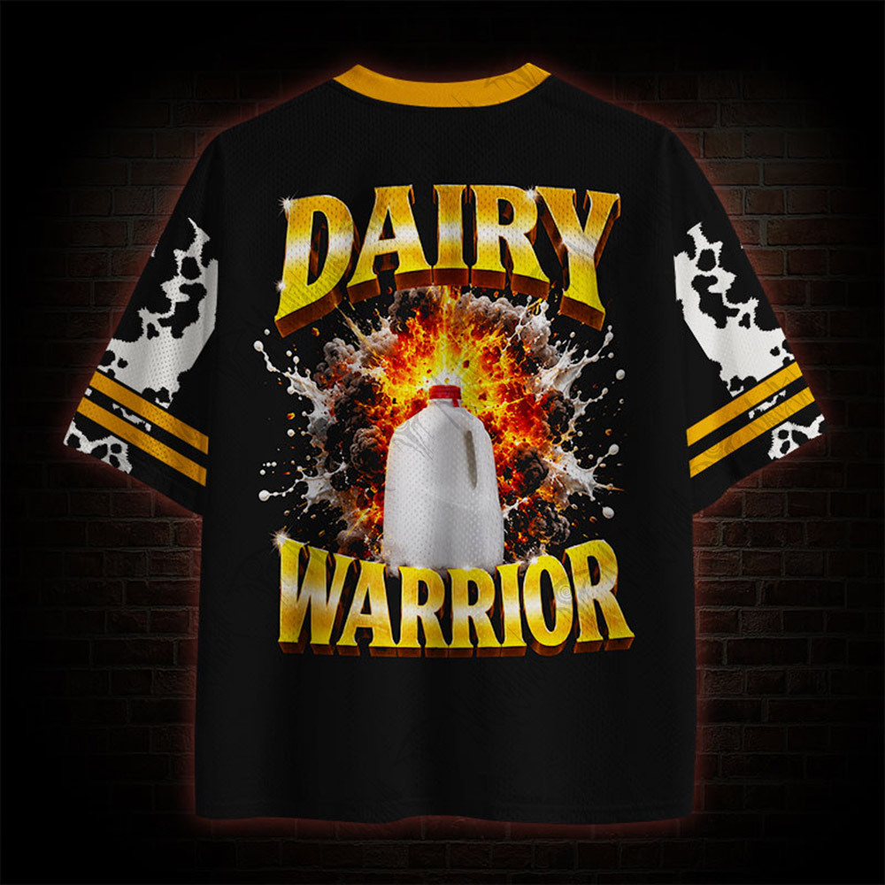 Lactose Tolerant Mesh Jersey