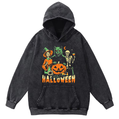Long Live Halloween Washed Hoodie