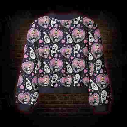 Sweet Scream Hearts Women's Cardigan Sweater