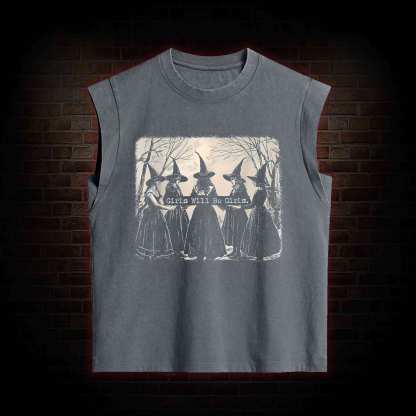 Girl Will be Girl Women's Washed Tank Top