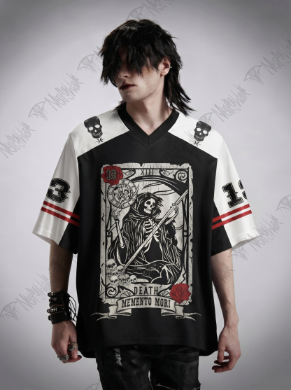Vintage Memento Mori Oversized Jersey