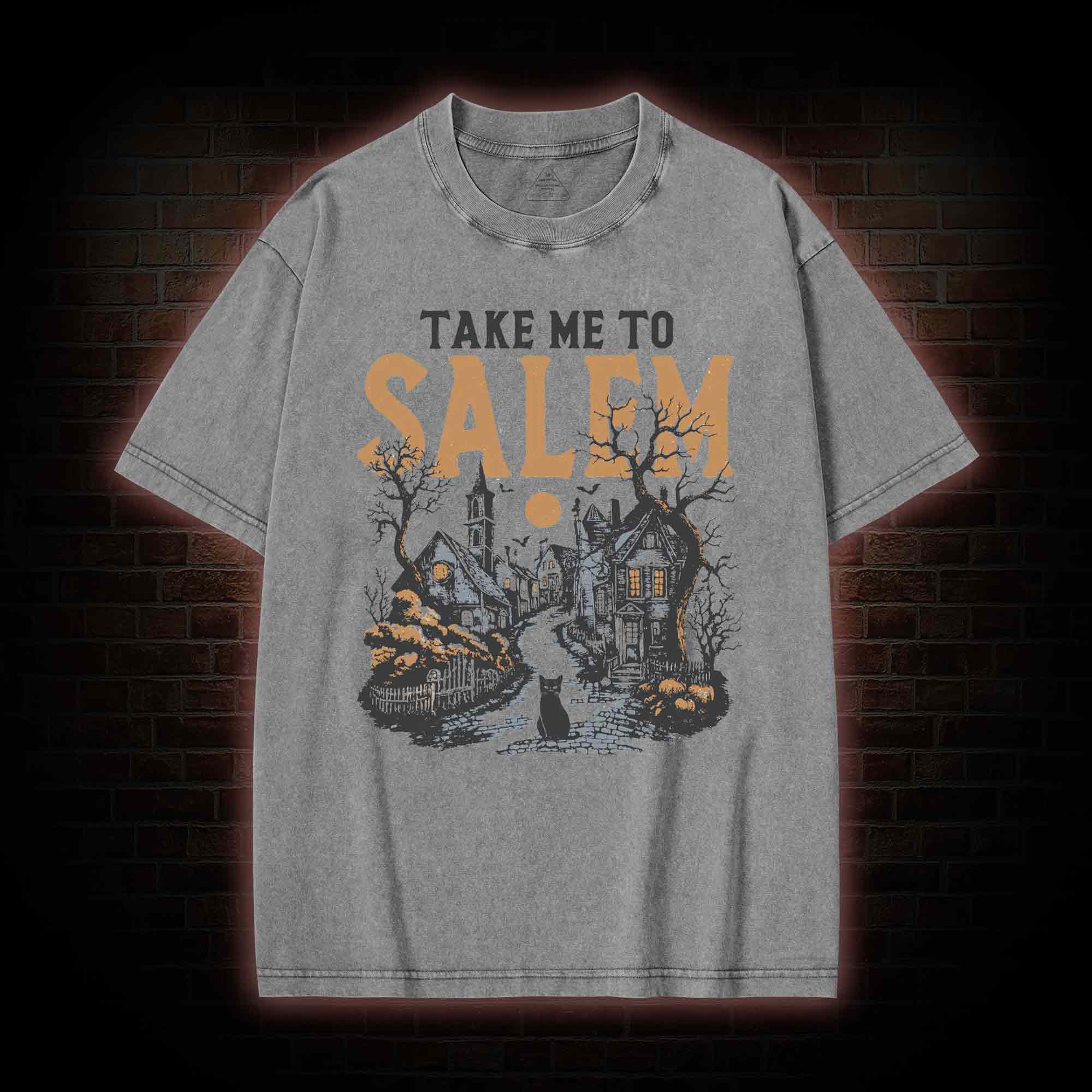 Take Me to Salem Washed T-shirt