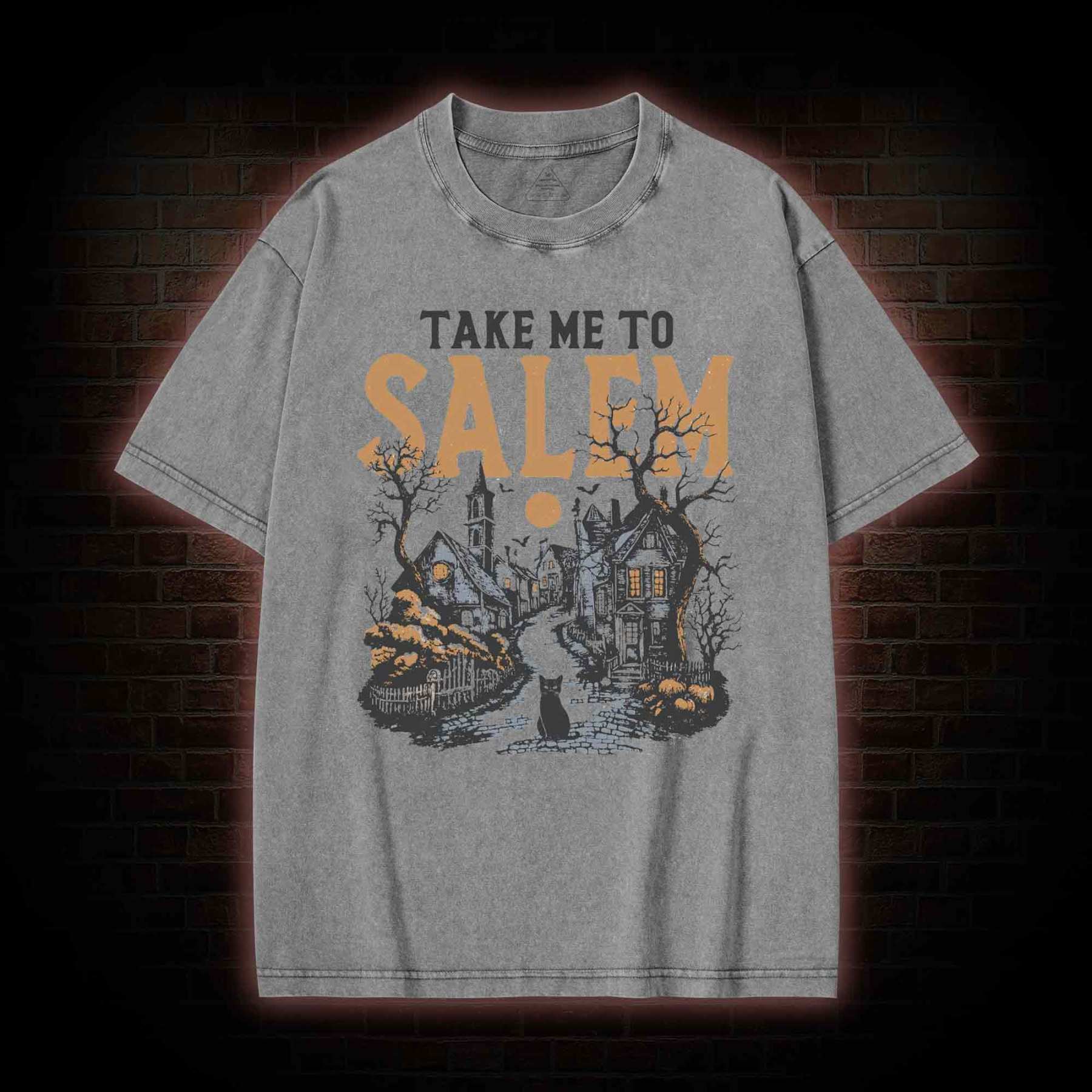 Take Me to Salem Washed T-shirt