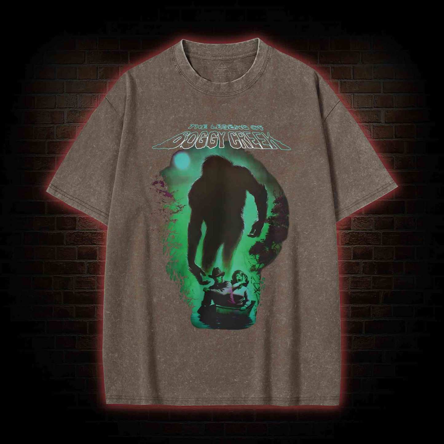 Legend of Boggy Creek Washed T-shirt