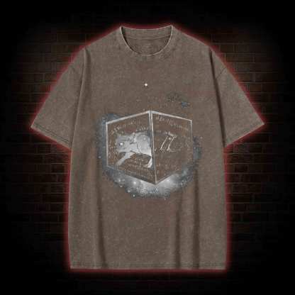 Schrodinger's Cat Washed T-shirt