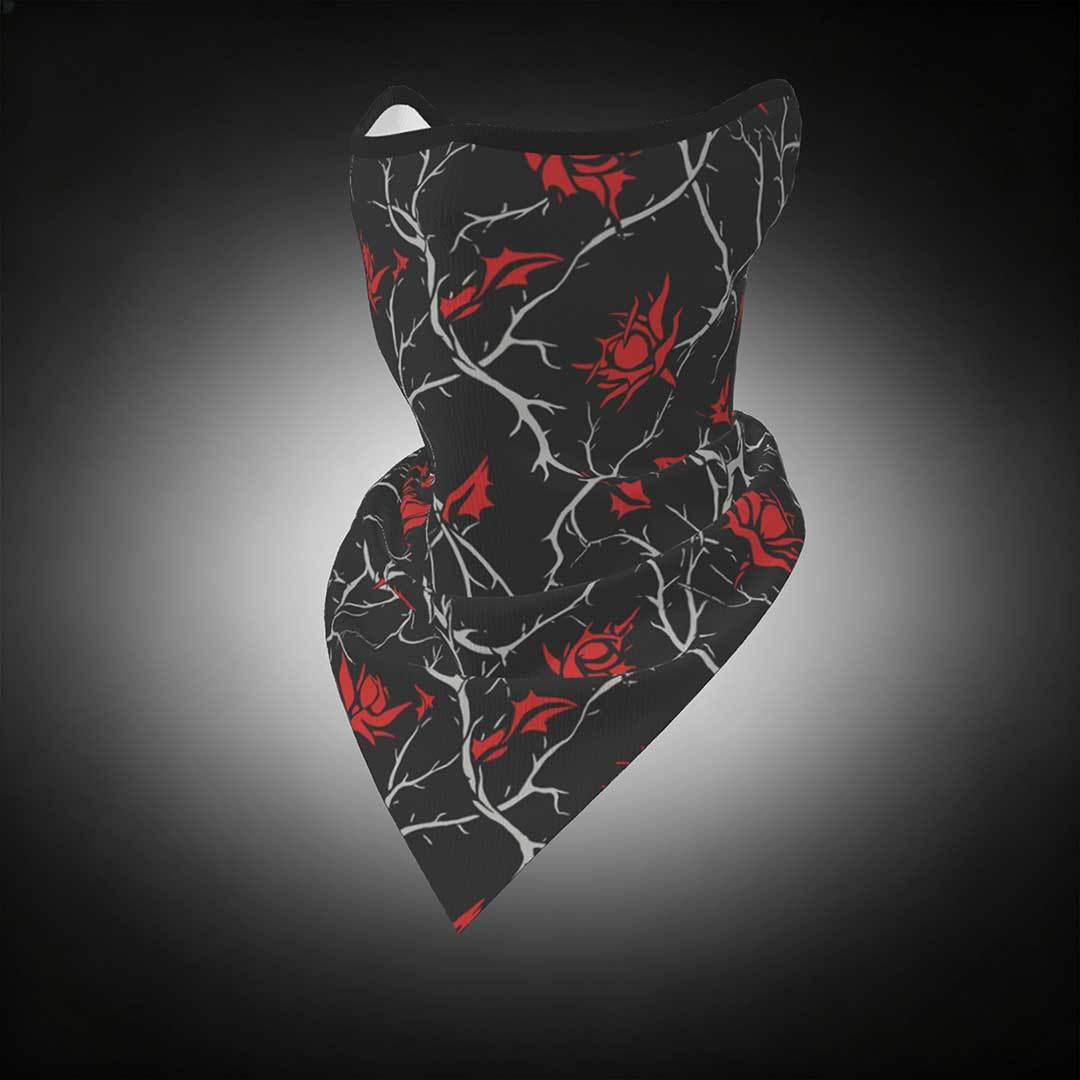 Gothic Thorns Mesh Neck Gaiter