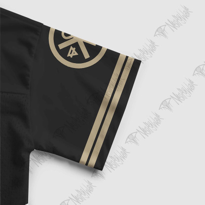 Death in Cloak Tarot Card Crop Sports Jersey