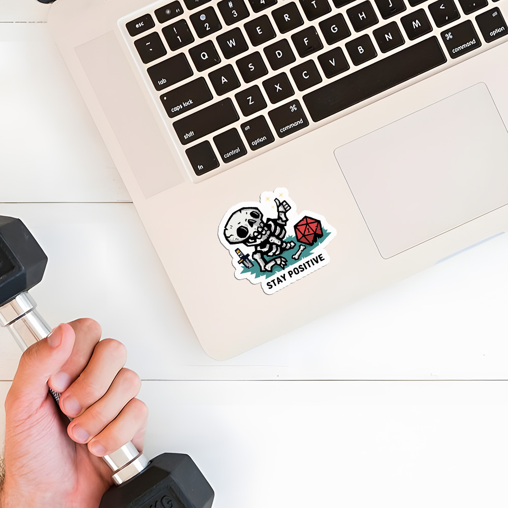 Stay Positive Sticker