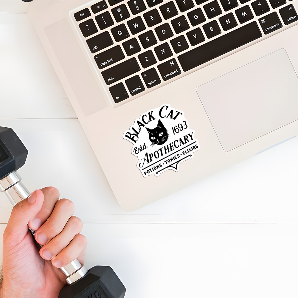 Black Cat Apothecary Sticker